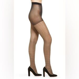 Halogen X Atlantic-pacific Gingham Plaid Tights